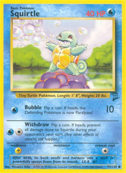 Squirtle⁣ - Base Set 2⁣ (Common)⁣ [93]