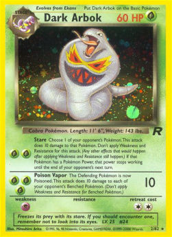 Dark Arbok⁣ - Team Rocket⁣ (Holo Rare)⁣ [2]