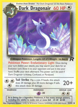 Dark Dragonair⁣ - Team Rocket⁣ (Uncommon)⁣ [33]