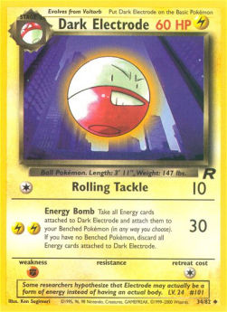 Dark Electrode⁣ - Team Rocket⁣ (Uncommon)⁣ [34]