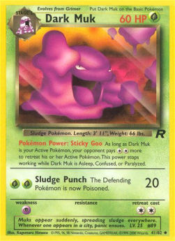 Dark Muk⁣ - Team Rocket⁣ (Uncommon)⁣ [41]