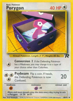 Porygon⁣ - Team Rocket⁣ (Uncommon)⁣ [48]