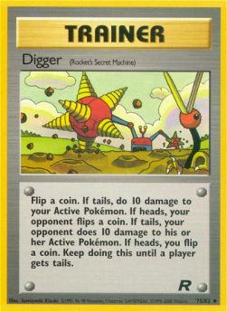 Digger⁣ - Team Rocket⁣ (Uncommon)⁣ [75]