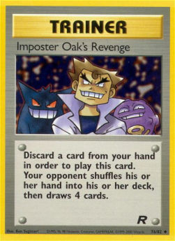 Imposter Oak's Revenge⁣ - Team Rocket⁣ (Uncommon)⁣ [76]