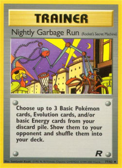 Nightly Garbage Run⁣ - Team Rocket⁣ (Uncommon)⁣ [77]