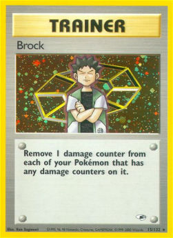 Brock⁣ - Gym Heroes⁣ (Holo Rare)⁣ [15]