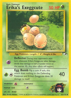 Erika's Exeggcute⁣ - Gym Heroes⁣ (Uncommon)⁣ [43]