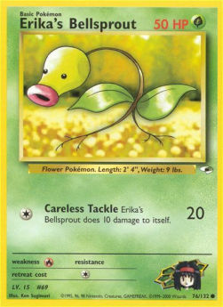 Erika's Bellsprout⁣ - Gym Heroes⁣ (Common)⁣ [76]