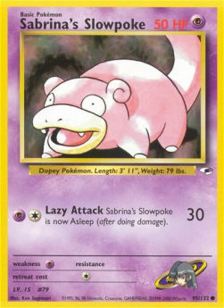 Sabrina's Slowpoke⁣ - Gym Heroes⁣ (Common)⁣ [95]