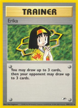 Erika⁣ - Gym Heroes⁣ (Rare)⁣ [100]