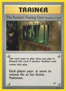 The Rocket's Training Gym⁣ - Gym Heroes⁣ (Rare)⁣ [104]