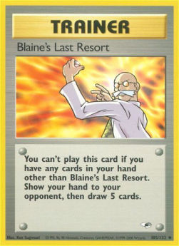 Blaine's Last Resort⁣ - Gym Heroes⁣ (Uncommon)⁣ [105]