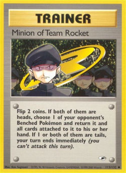 Minion of Team Rocket⁣ - Gym Heroes⁣ (Uncommon)⁣ [113]