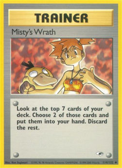 Misty's Wrath⁣ - Gym Heroes⁣ (Uncommon)⁣ [114]