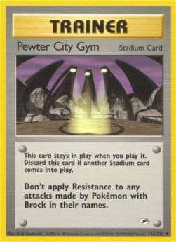 Pewter City Gym⁣ - Gym Heroes⁣ (Uncommon)⁣ [115]