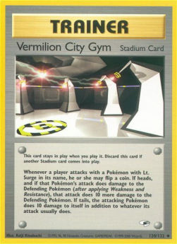 Vermilion City Gym⁣ - Gym Heroes⁣ (Uncommon)⁣ [120]