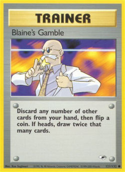 Blaine's Gamble⁣ - Gym Heroes⁣ (Common)⁣ [121]