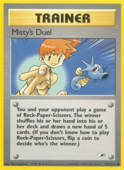 Misty's Duel⁣ - Gym Heroes⁣ (Common)⁣ [123]