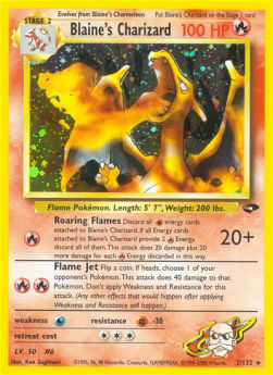 Blaine's Charizard⁣ - Gym Challenge⁣ (Holo Rare)⁣ [2]