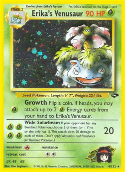 Erika's Venusaur⁣ - Gym Challenge⁣ (Holo Rare)⁣ [4]