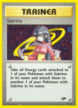 Sabrina⁣ - Gym Challenge⁣ (Holo Rare)⁣ [20]