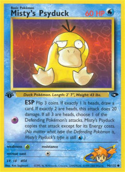 Misty's Psyduck⁣ - Gym Challenge⁣ (Common)⁣ [90]