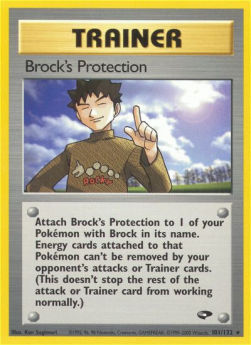 Brock's Protection⁣ - Gym Challenge⁣ (Rare)⁣ [101]