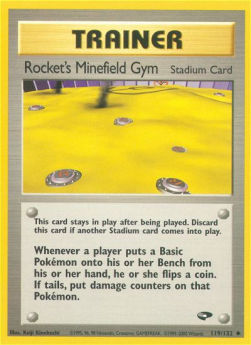 Rocket's Minefield Gym⁣ - Gym Challenge⁣ (Uncommon)⁣ [119]