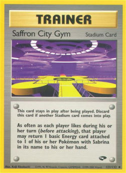 Saffron City Gym⁣ - Gym Challenge⁣ (Uncommon)⁣ [122]