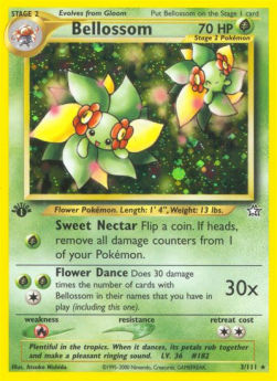 Bellossom⁣ - Neo Genesis⁣ (Holo Rare)⁣ [3]