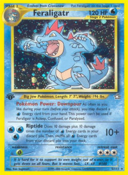 Feraligatr⁣ - Neo Genesis⁣ (Holo Rare)⁣ [5]