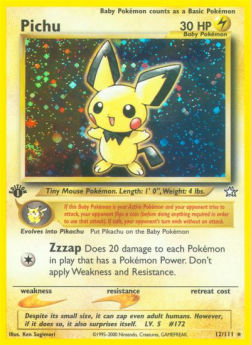 Pichu⁣ - Neo Genesis⁣ (Holo Rare)⁣ [12]