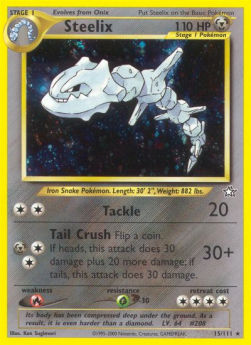 Steelix⁣ - Neo Genesis⁣ (Holo Rare)⁣ [15]