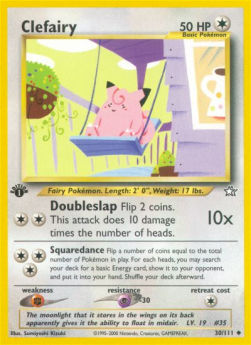 Clefairy⁣ - Neo Genesis⁣ (Uncommon)⁣ [30]