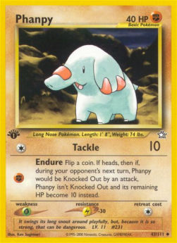 Phanpy⁣ - Neo Genesis⁣ (Uncommon)⁣ [43]