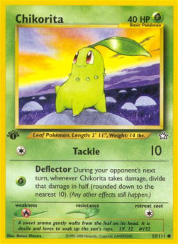 Chikorita⁣ - Neo Genesis⁣ (Common)⁣ [53]