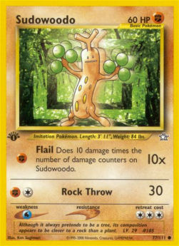 Sudowoodo⁣ - Neo Genesis⁣ (Common)⁣ [77]