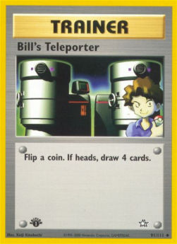 Bill's Teleporter⁣ - Neo Genesis⁣ (Uncommon)⁣ [91]