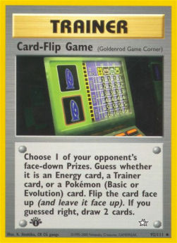 Card-Flip Game⁣ - Neo Genesis⁣ (Uncommon)⁣ [92]