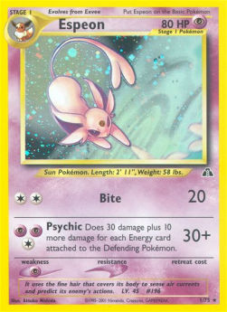 Espeon⁣ - Neo Discovery⁣ (Holo Rare)⁣ [1]