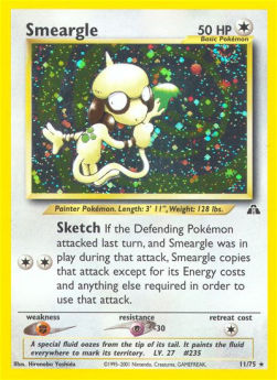 Smeargle⁣ - Neo Discovery⁣ (Holo Rare)⁣ [11]