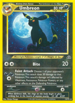 Umbreon⁣ - Neo Discovery⁣ (Holo Rare)⁣ [13]