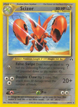 Scizor⁣ - Neo Discovery⁣ (Rare)⁣ [29]