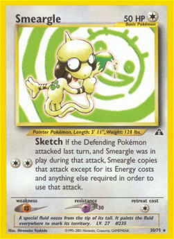 Smeargle⁣ - Neo Discovery⁣ (Rare)⁣ [30]