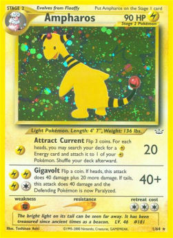 Ampharos⁣ - Neo Revelation⁣ (Holo Rare)⁣ [1]