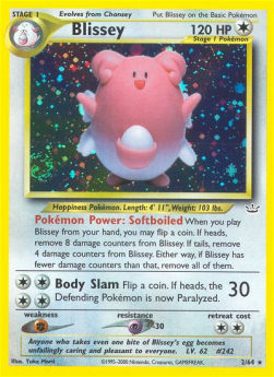 Blissey⁣ - Neo Revelation⁣ (Holo Rare)⁣ [2]