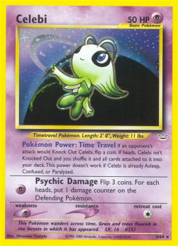 Celebi⁣ - Neo Revelation⁣ (Holo Rare)⁣ [3]