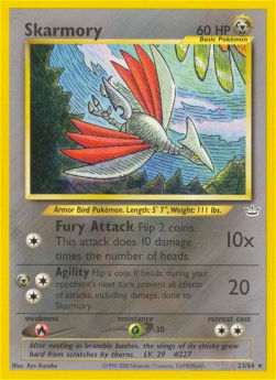 Skarmory⁣ - Neo Revelation⁣ (Rare)⁣ [23]