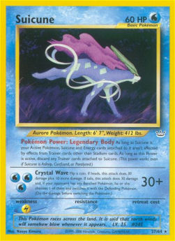 Suicune⁣ - Neo Revelation⁣ (Rare)⁣ [27]