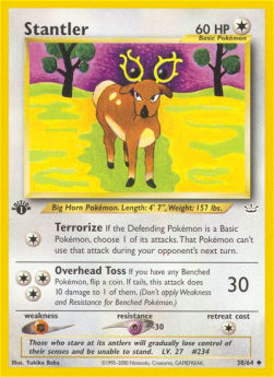 Stantler⁣ - Neo Revelation⁣ (Uncommon)⁣ [38]